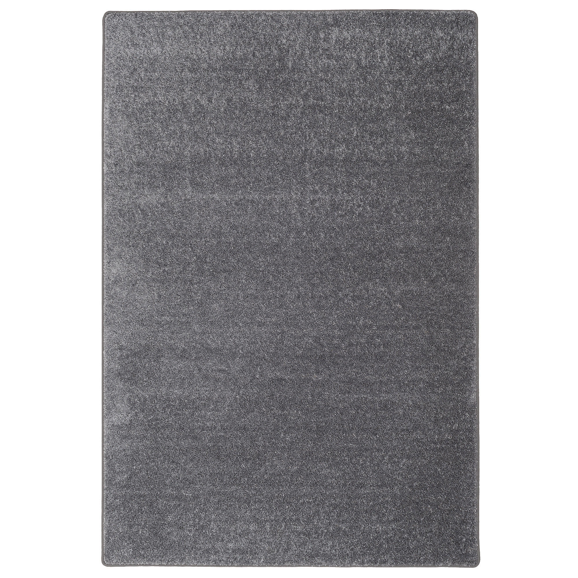 Snapstyle Hochflor Grau 160x160 cm