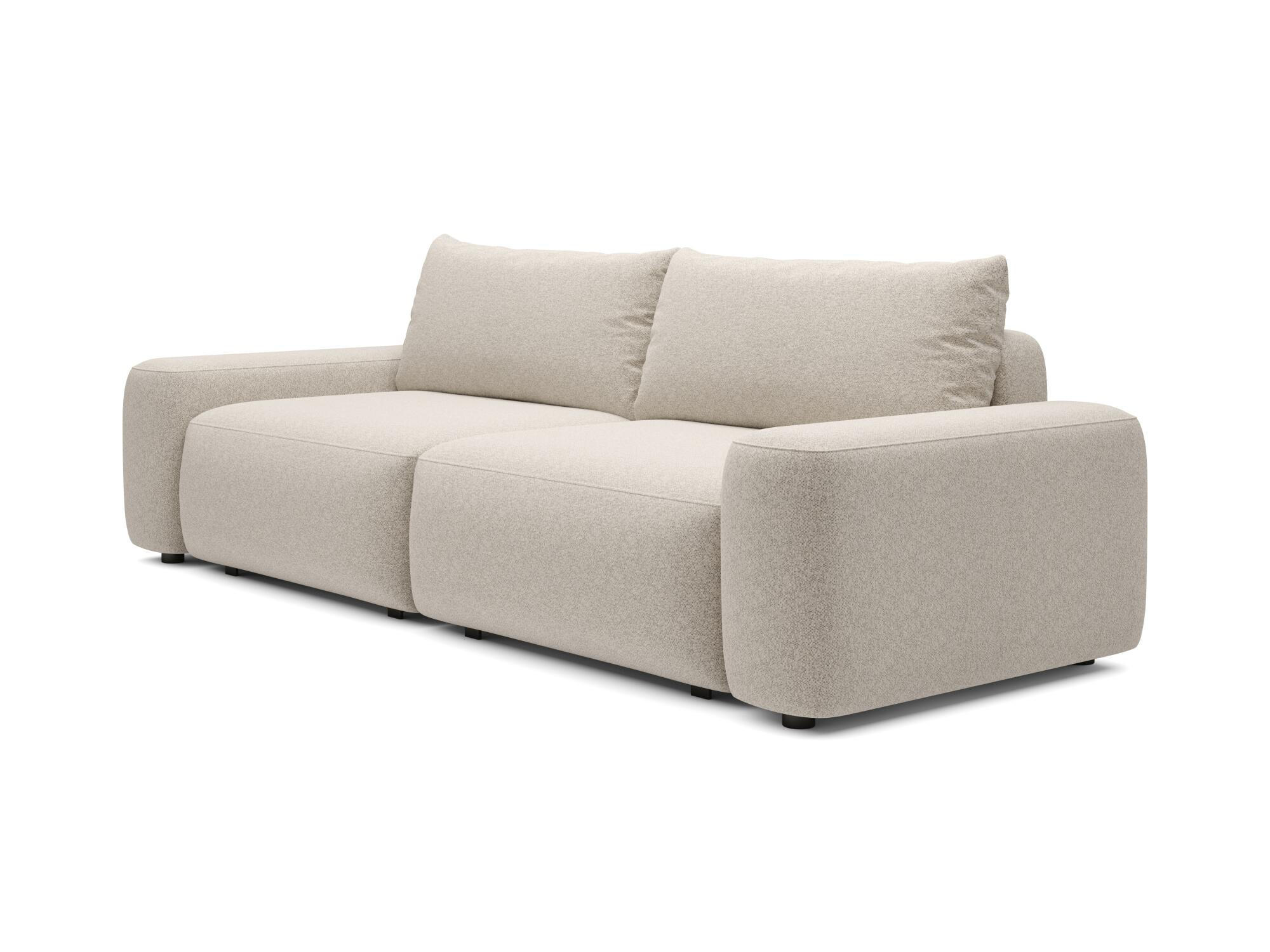 SOFA LOOP Beige 257x105x87 cm - Beige, Textil (257/87/105cm) - FURNLUX