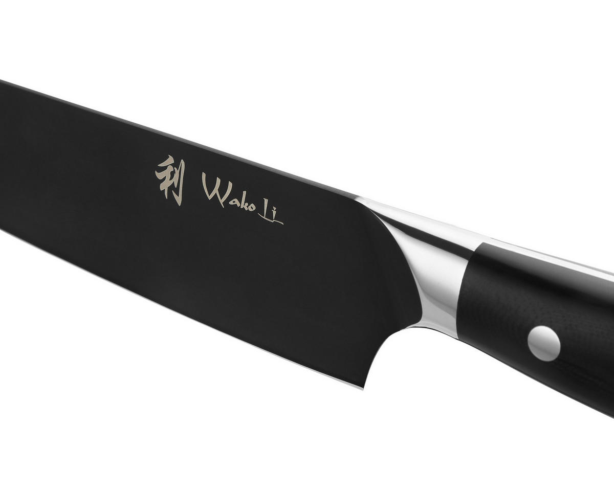 CHEFMESSER 20 cm - Schwarz, Metall (32cm) - Wakoli