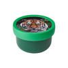 FRUCHTBOX MIT GABEL Campus Wild Tiger 300 ml - Dunkelgrün/Multicolor, Kunststoff (6.7/10.4/6.7cm) - Mepal