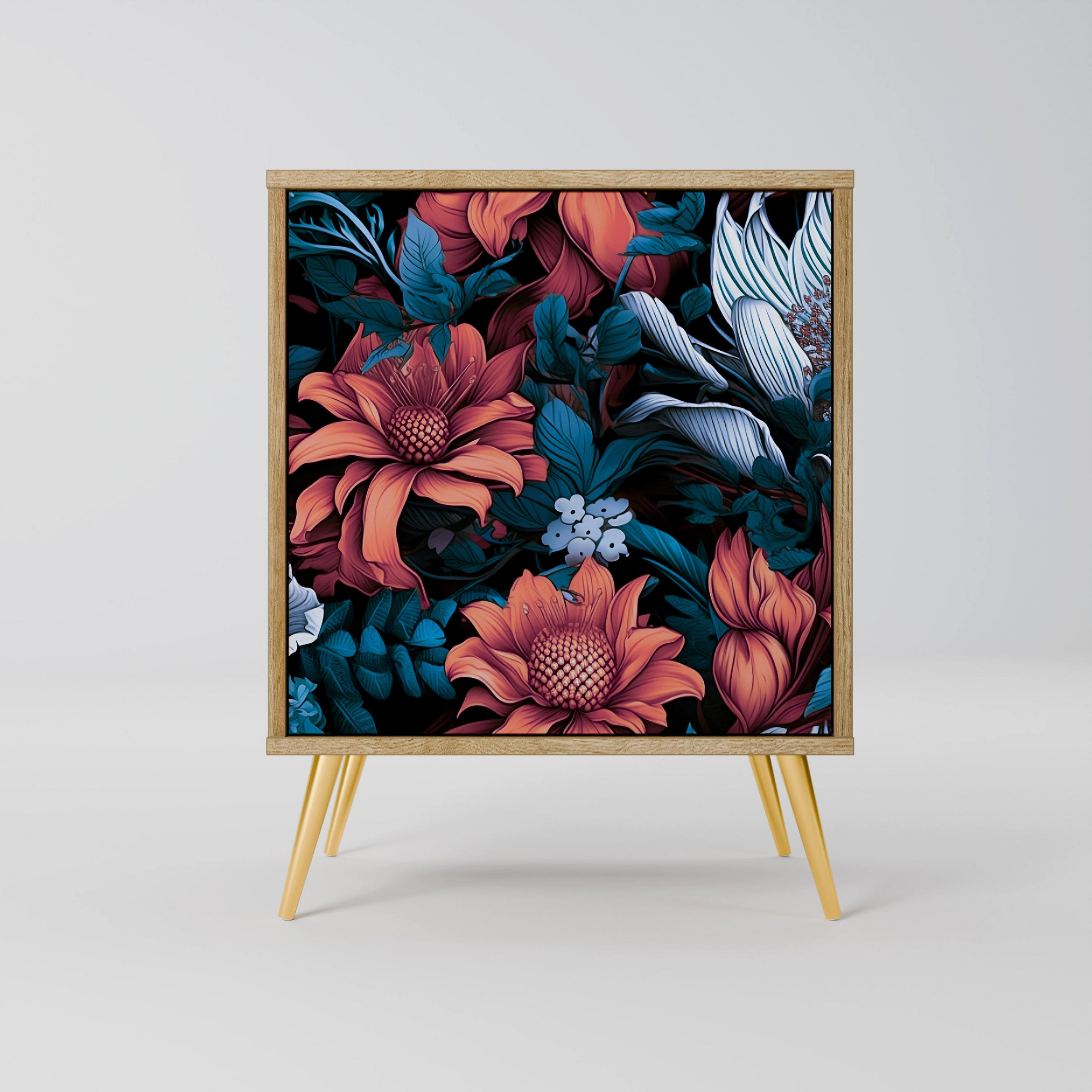 SpaceRebels Sideboard Eiche 57.5x75.5x42 cm