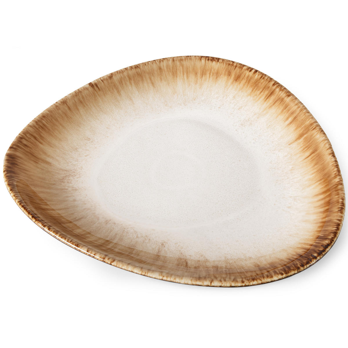 GESCHIRRSET PRIMA, 6-Personen, 12-tlg, Hellbeige - Beige, Keramik (30/2.4/28cm) - KONSIMO®