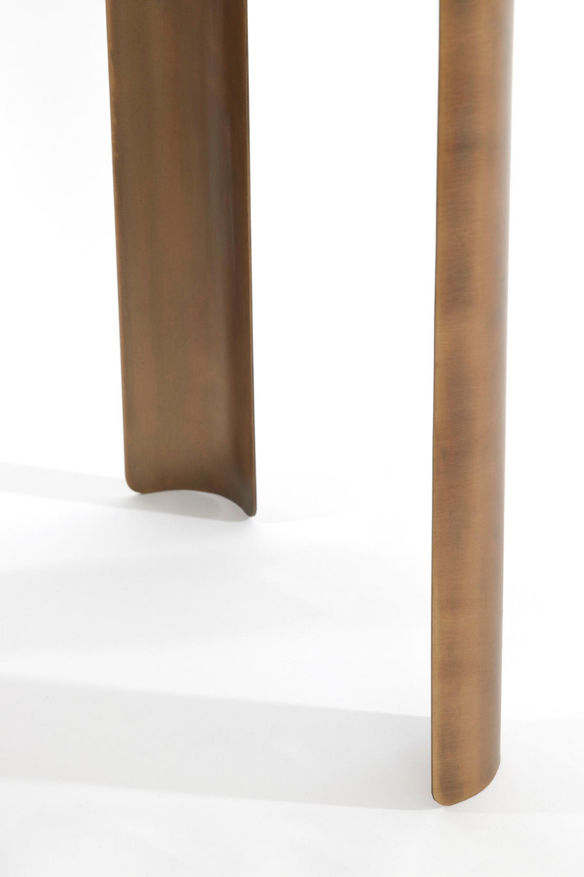 SÄULE Oxe Bronze 35/35/100 cm - Bronzefarben, Metall (35/35/100cm) - Light & Living