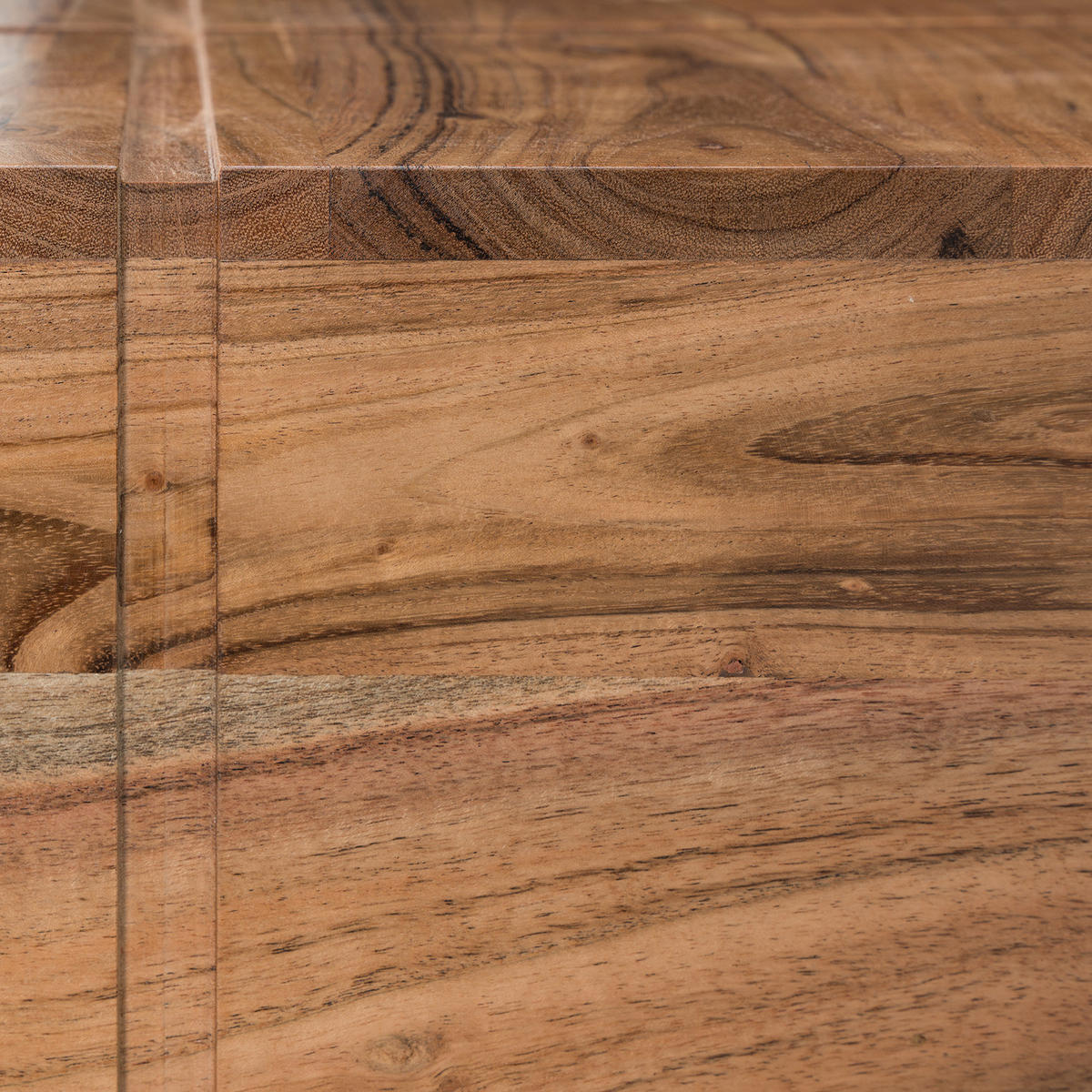 COUCHTISCH - Mango massiv - Akaziefarben, Holz (58/58/35cm) - home24