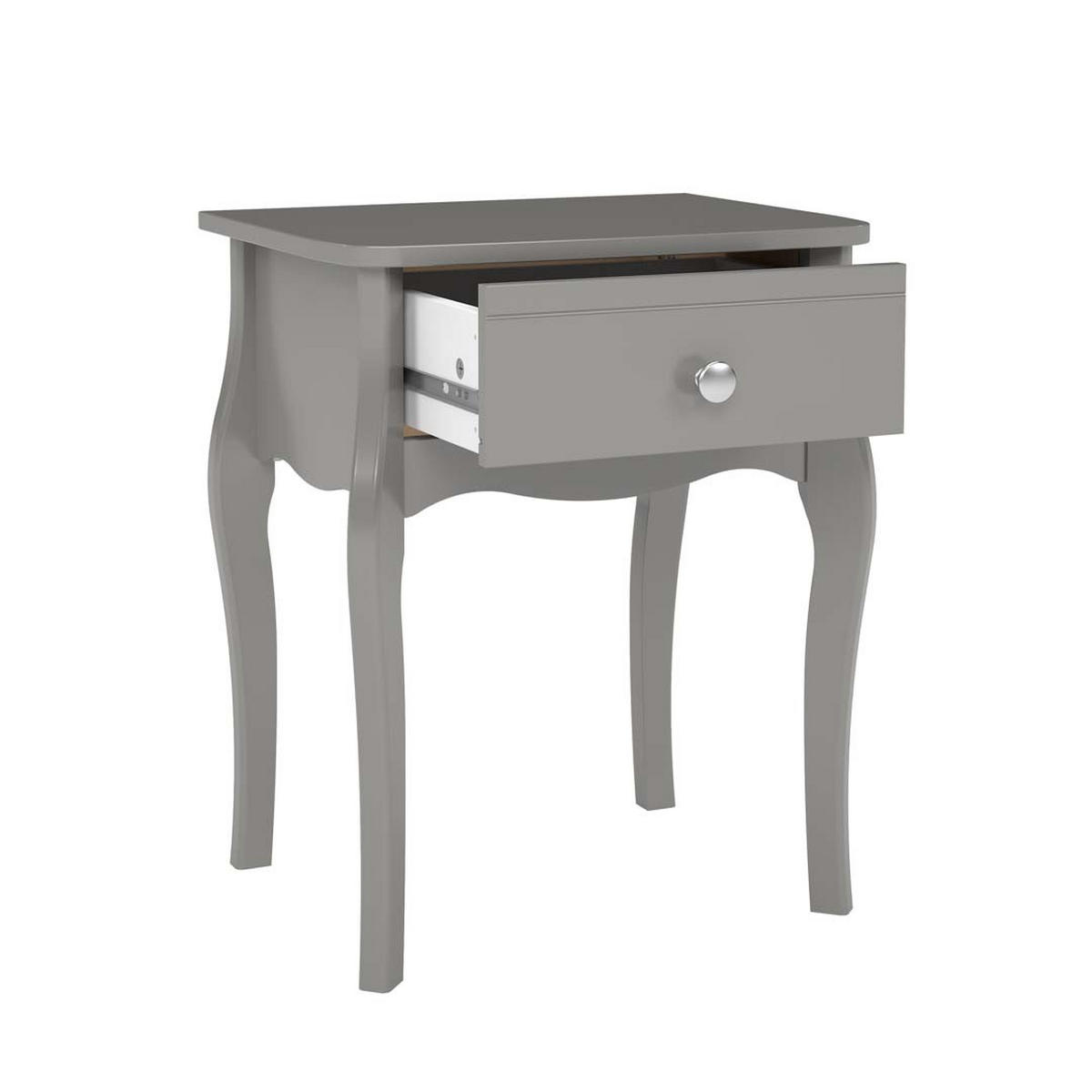 NACHTTISCH dunkelgrau - Grau, Holzwerkstoff (45/55/35cm) - ebuy24