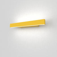 LED-WANDLEUCHTE - Gelb, Metall (30/3.1/7cm) - Lumicom