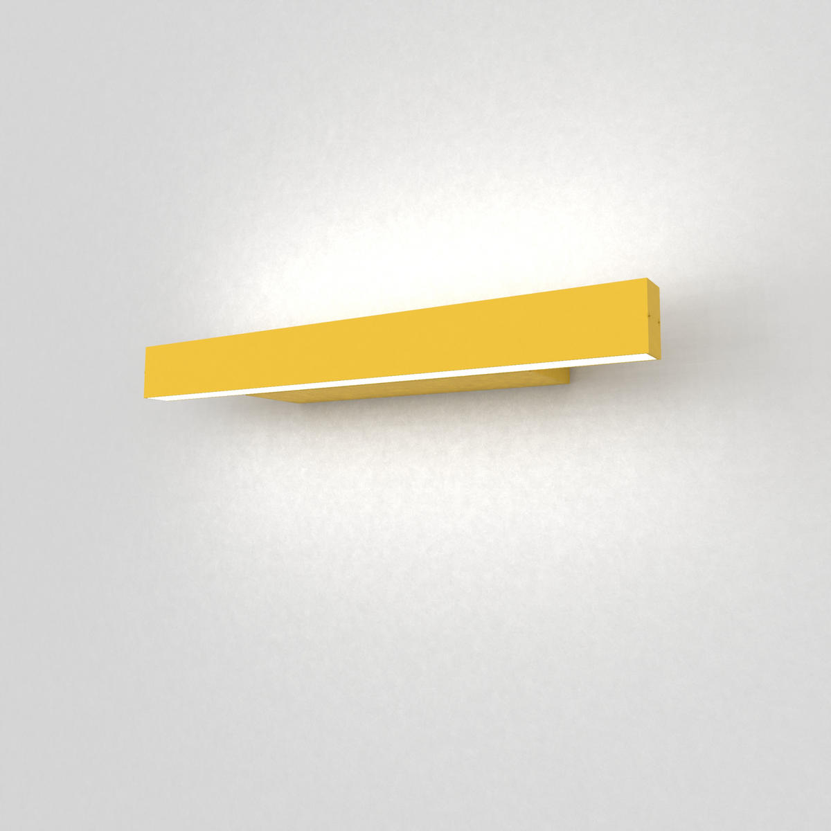 LED-WANDLEUCHTE - Gelb, Metall (30/3.1/7cm) - Lumicom
