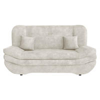 SCHLAFSOFA Weronika - Ecru/Schwarz, Holz/Kunststoff (200/95/90cm) - MIRJAN24