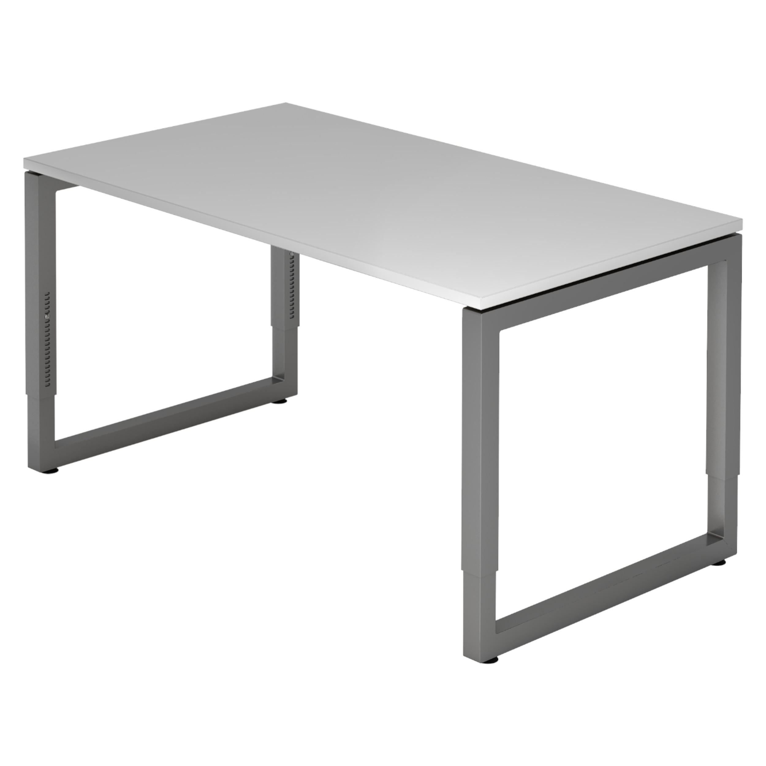 bümö Schreibtisch Grau, Graphit 140x74x80 cm