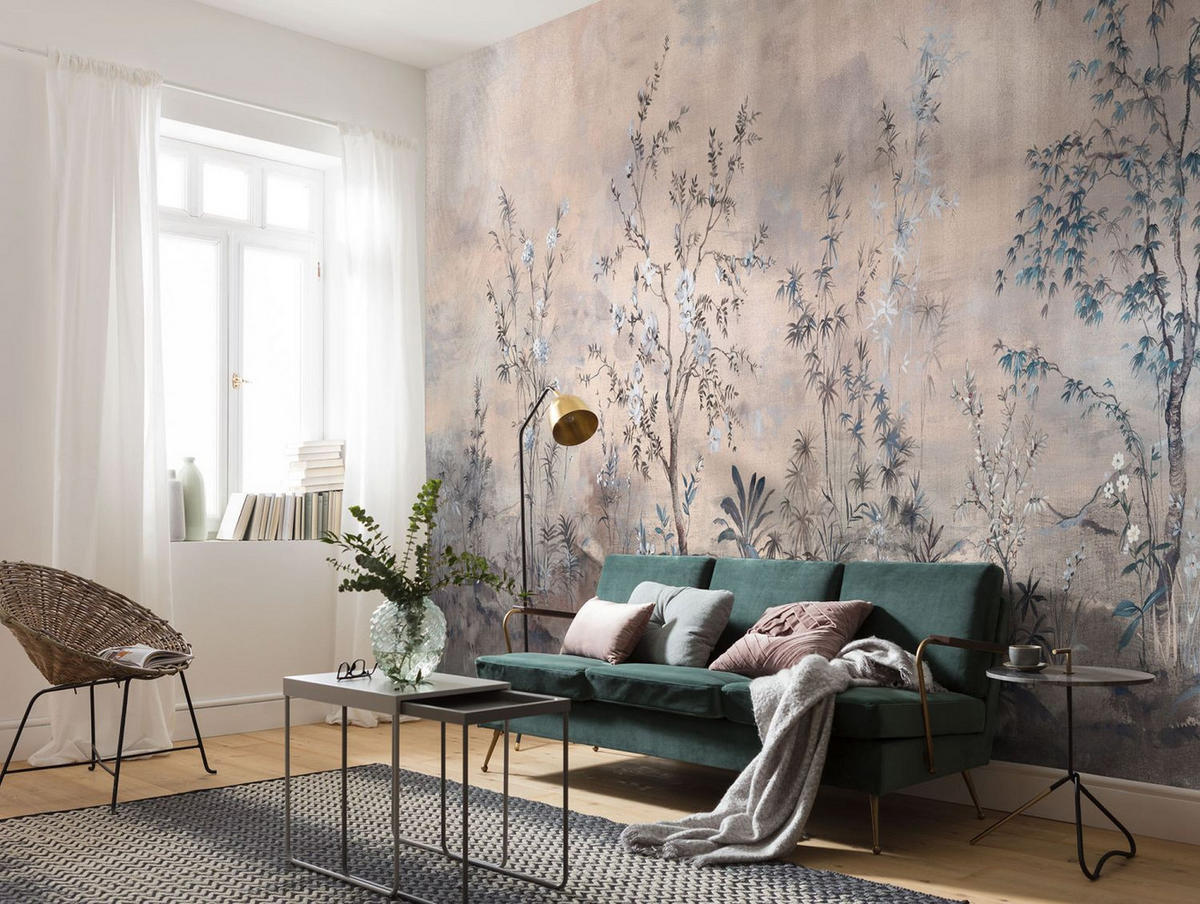 FOTOTAPETE Landschaft 900 x 280 cm - Beige, Papier (900/280cm) - Sanders & Sanders