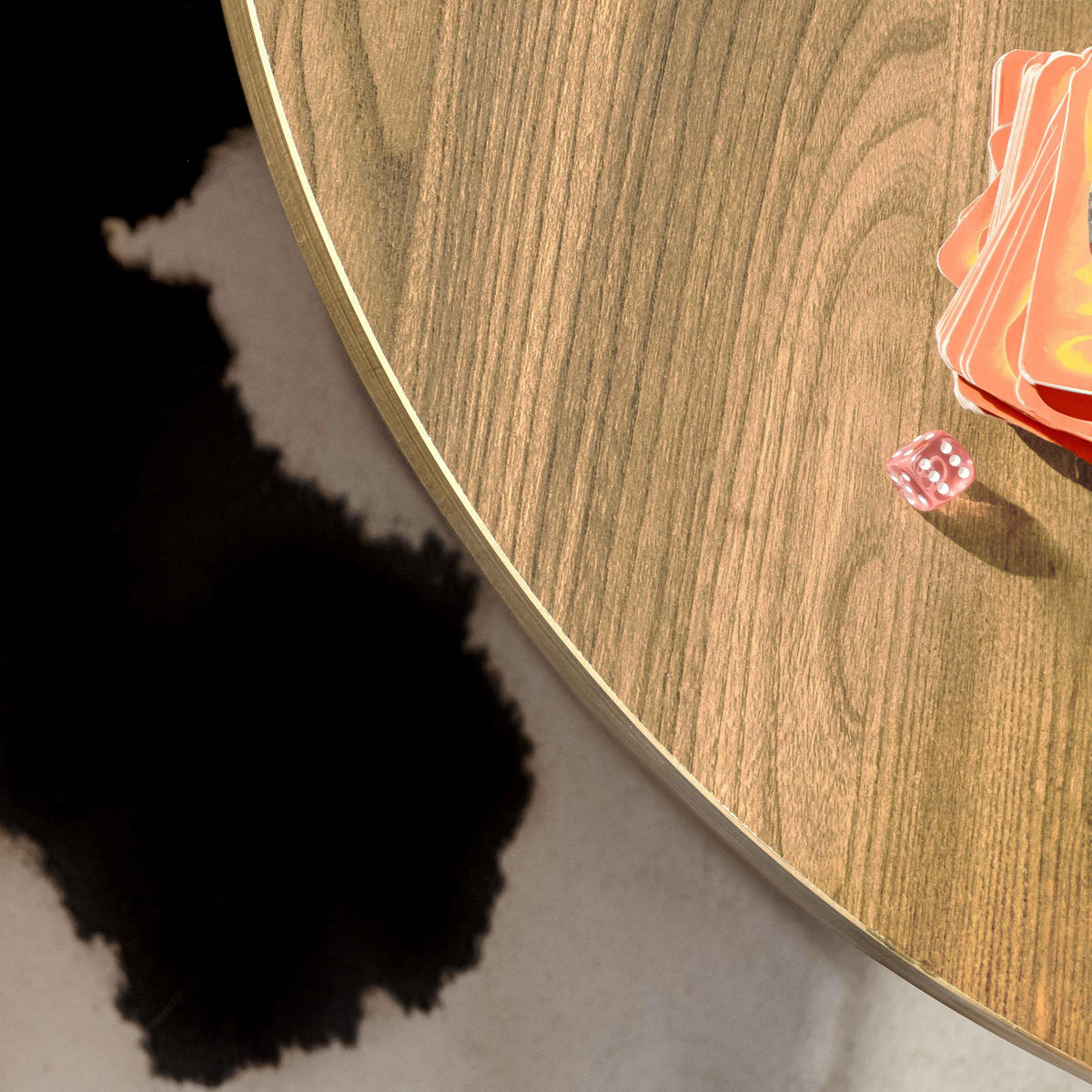 COUCHTISCH, helles Holzeffekt - Beige, Holz (120/70/35cm) - Oviala