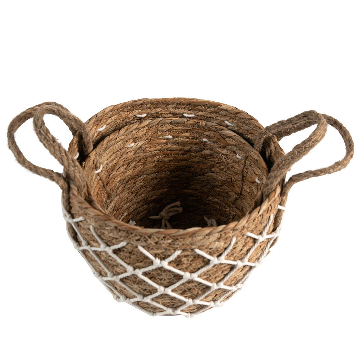 KÖRBE TAO - Naturfarben, Naturmaterialen (24/19/24cm) - IDIMEX