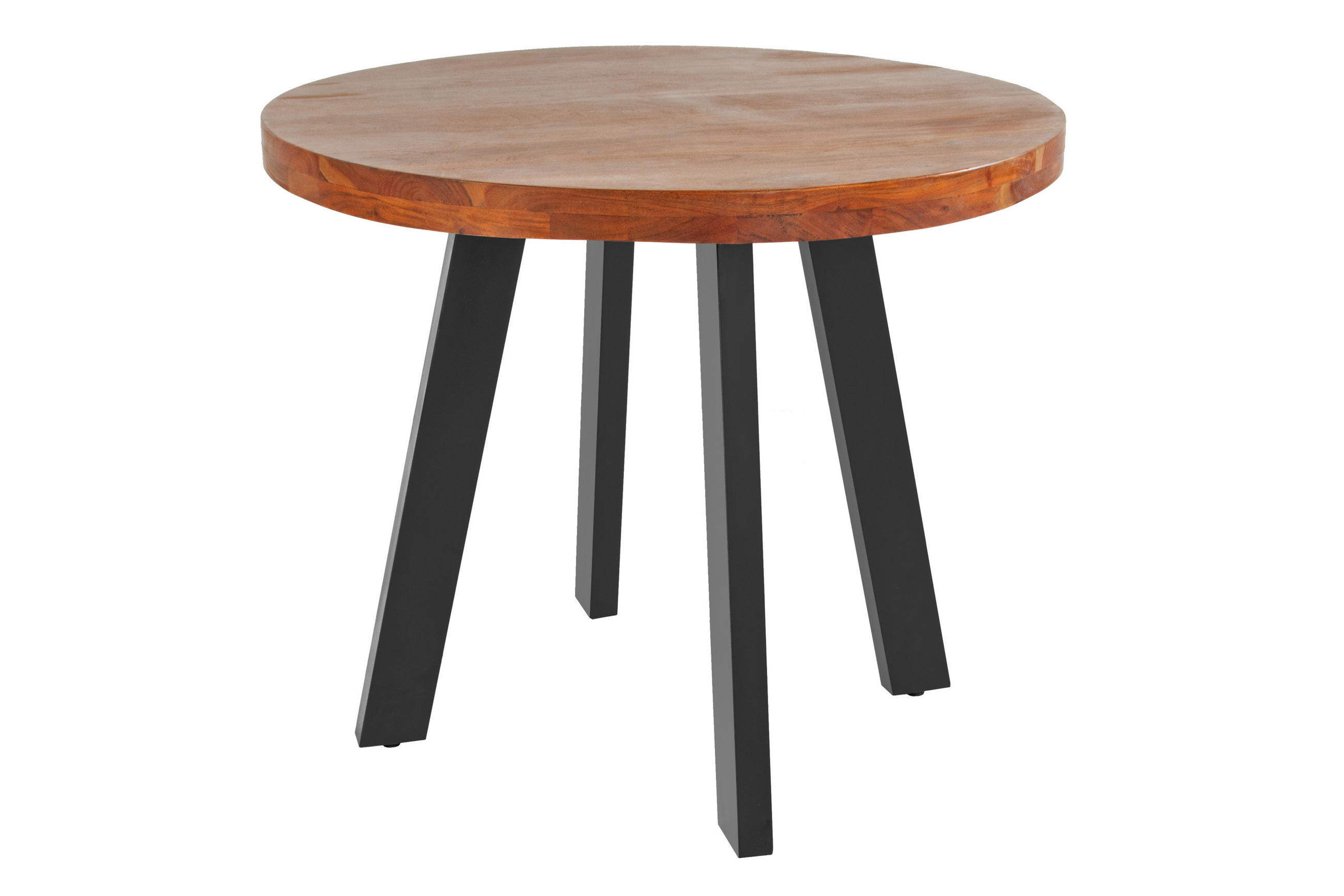 ESSTISCH SOPHIA - Schwarz/Braun, Holz/Metall (120/120/78cm) - SAM