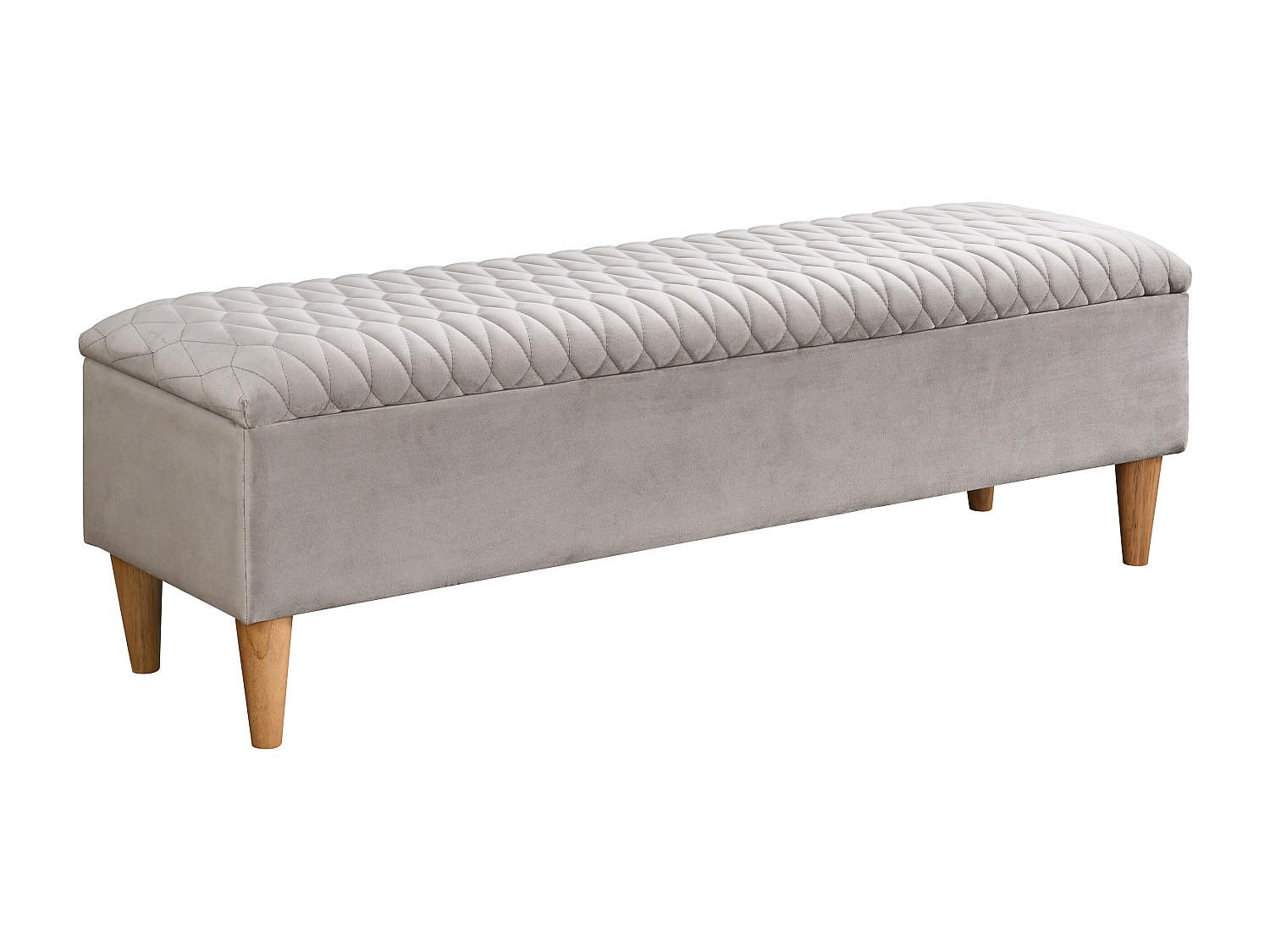 Vente-Unique Sitzbank Beige 130x44.5x40 cm