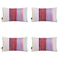 DEKORATIONSKISSEN Nox - Mehrfarbig - 30/50/10 cm - 4er-Set - Multicolor, Textil (50/30cm) - Madison