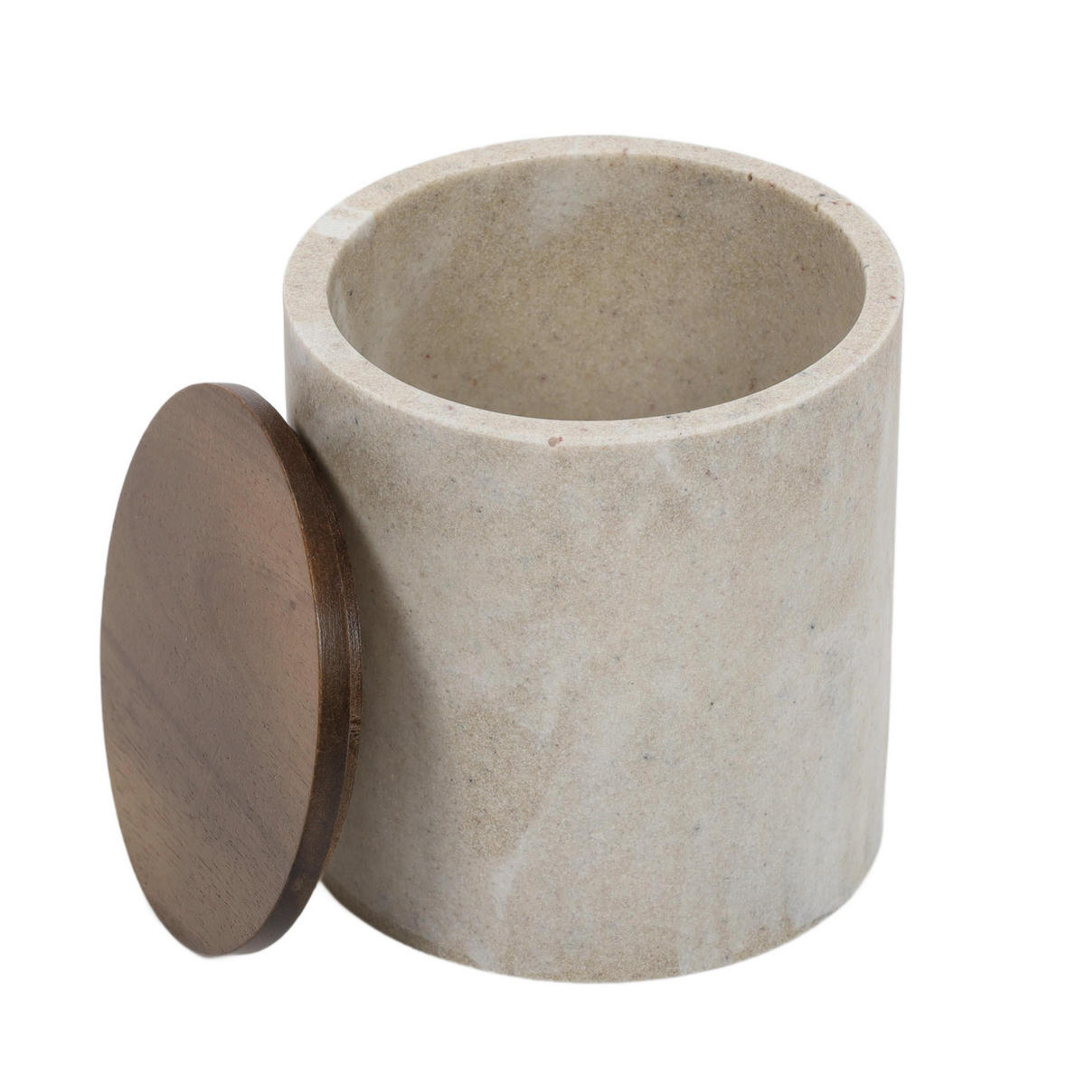 WATTEKUGELBEHÄLTER Come 10/10/11 cm - Beige, Kunststoff (10/11/10cm) - 5five Simply Smart