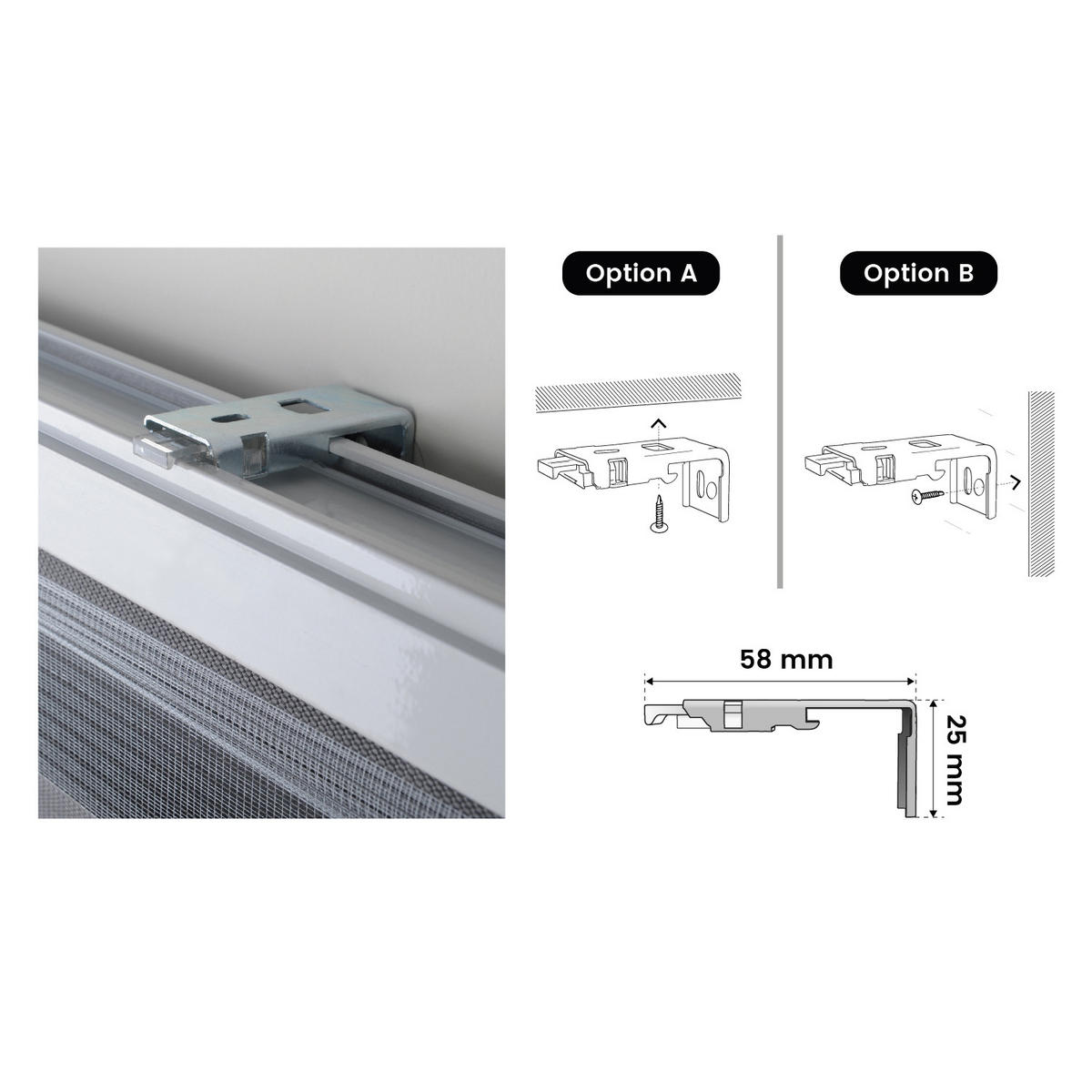 DOPPELROLLO Weiß 180X250 - Weiß, Kunststoff (180/250cm) - STORESDECO