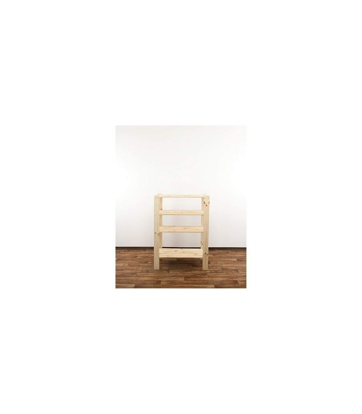 HOLZREGAL WOODLAND 115x80x50cm 4 Fachboden Kiefernholz Natur - Naturfarben, Holz (80/115/50cm) - PROREGAL