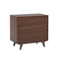DĚTSKÁ KOMODA Mid Dřevo - hnědá, kompozitní dřevo (90/85/50cm) - Petits-meubles