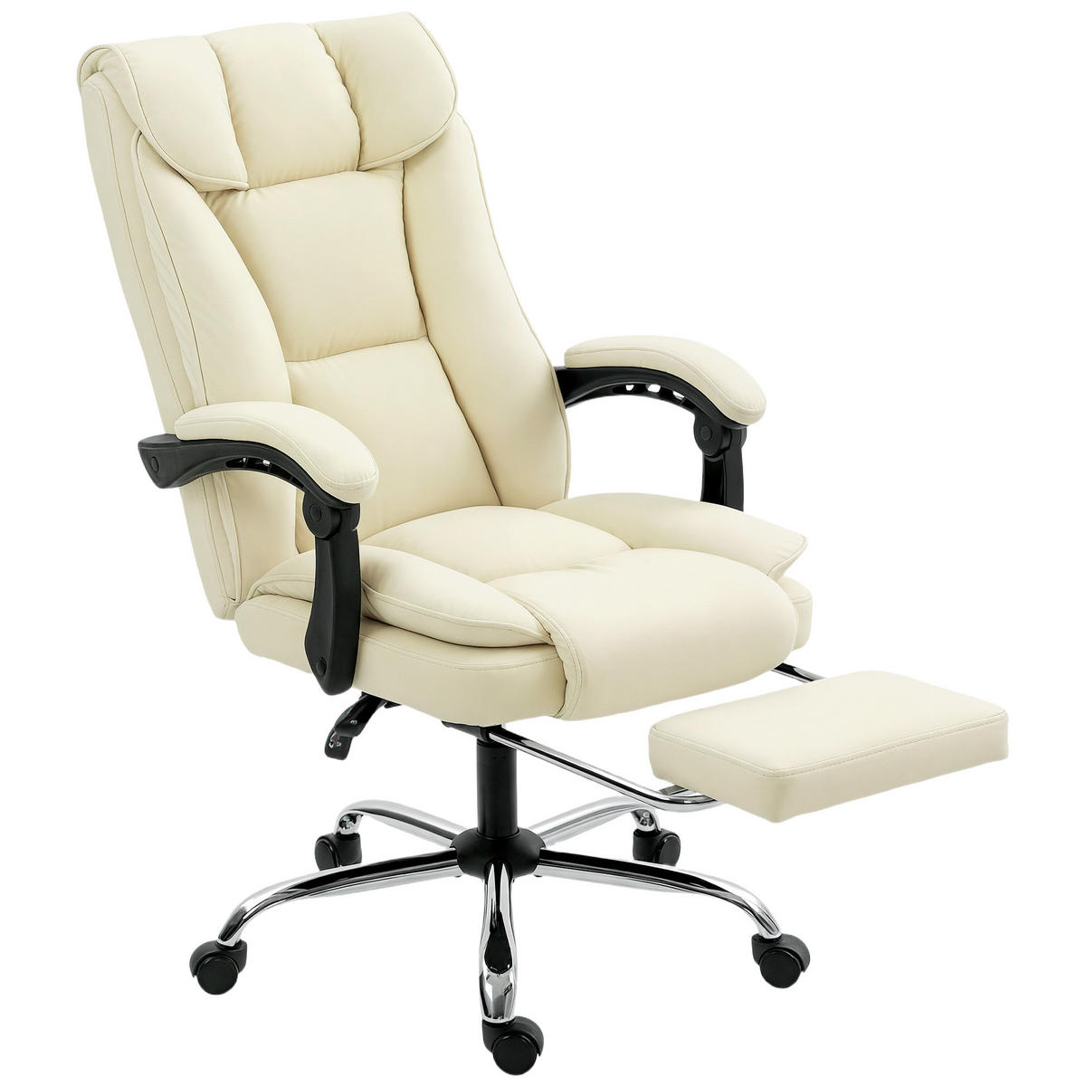BÜROSTUHL Beige 72.0/66.0/121.0 cm - Beige, Textil (66/121/72cm)