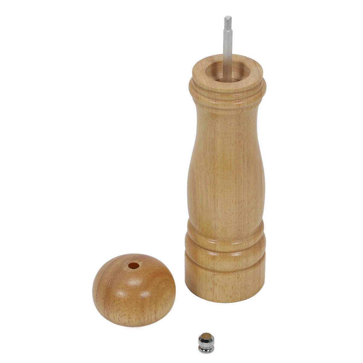 SALZMÜHLE mit Keramikmechanismus ist eine einfache 6/6/22 cm - Beige, Holzwerkstoff (6/22/6cm) - Kesper