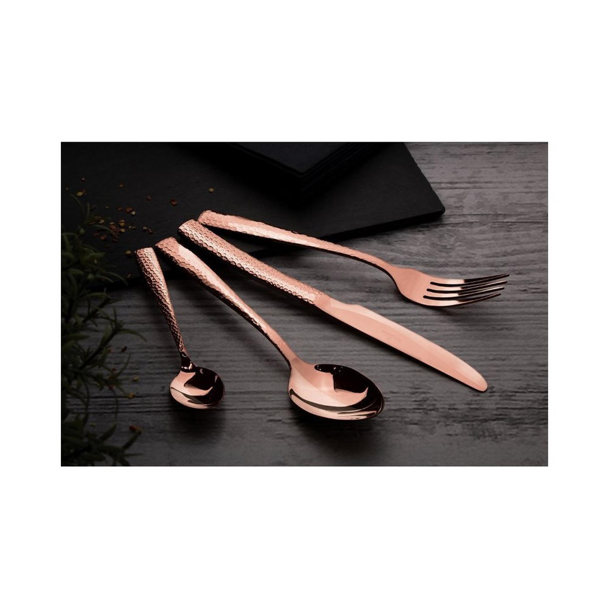BESTECKSET Rosa 30/20/5 cm 30087 - Pink, Metall - Berlinger Haus