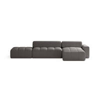 ECKSOFA RIFU LA mit Schlaffunktion, Graphit - Graphitfarben, Textil (363/185cm) - Fedve