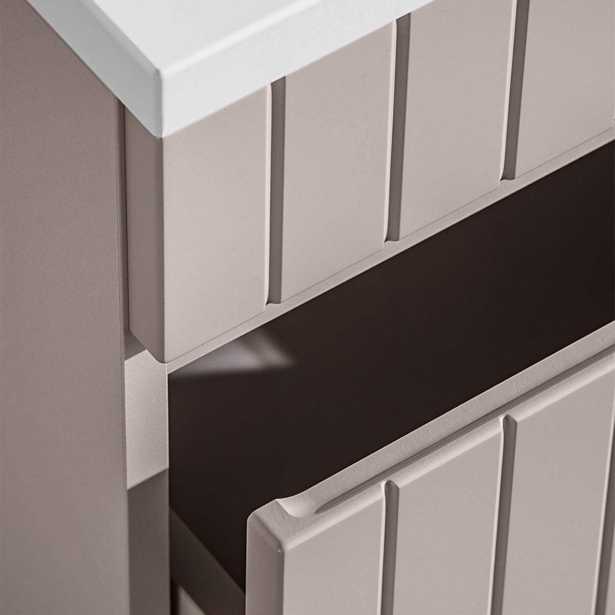 WASCHTISCH 60cm Zelie Kaschmir - Beige, Holzwerkstoff (60/46/46cm) - Petits-meubles