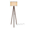 STEHLEUCHTE Guildford - Creme, Textil (37/37/136cm) - lux.pro