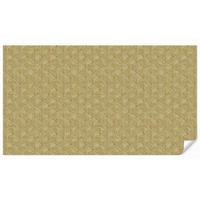 TAPETE - Fächer - Geometrisch - Grün - 500x280 cm - Goldfarben, Papier (500/280cm) - OnlyWow