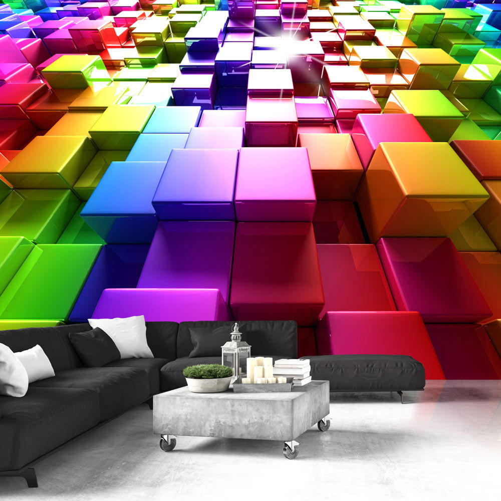 VLIESTAPETE Bunt 250/175 cm - Multicolor, Textil (250/1cm) - KUNSTLOFT