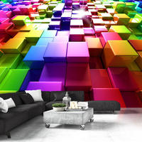 VLIESTAPETE Bunt 250/175 cm - Multicolor, Textil (250/1cm) - KUNSTLOFT