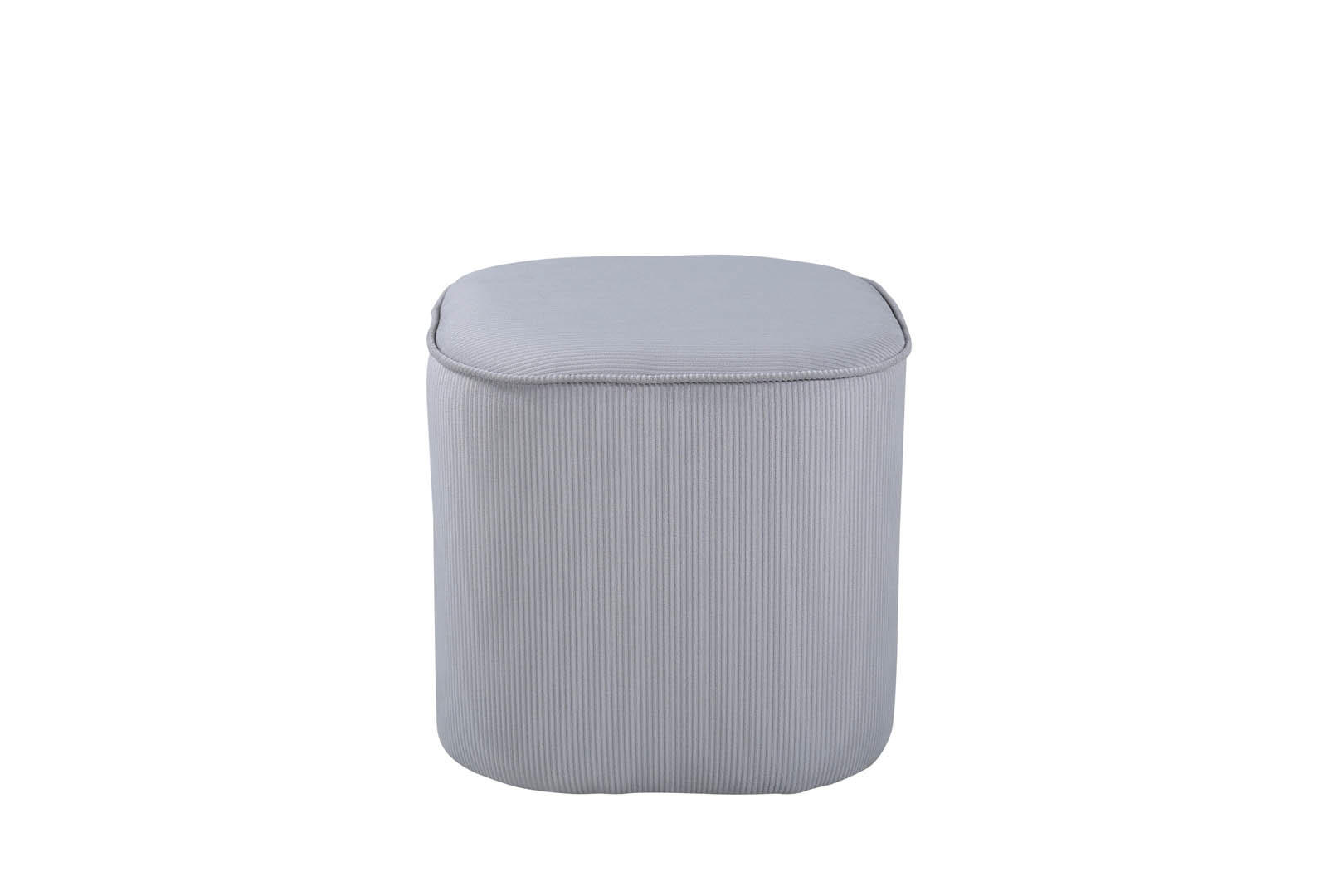 POUF grau - Grau, Holzwerkstoff (44/41/44cm) - ebuy24