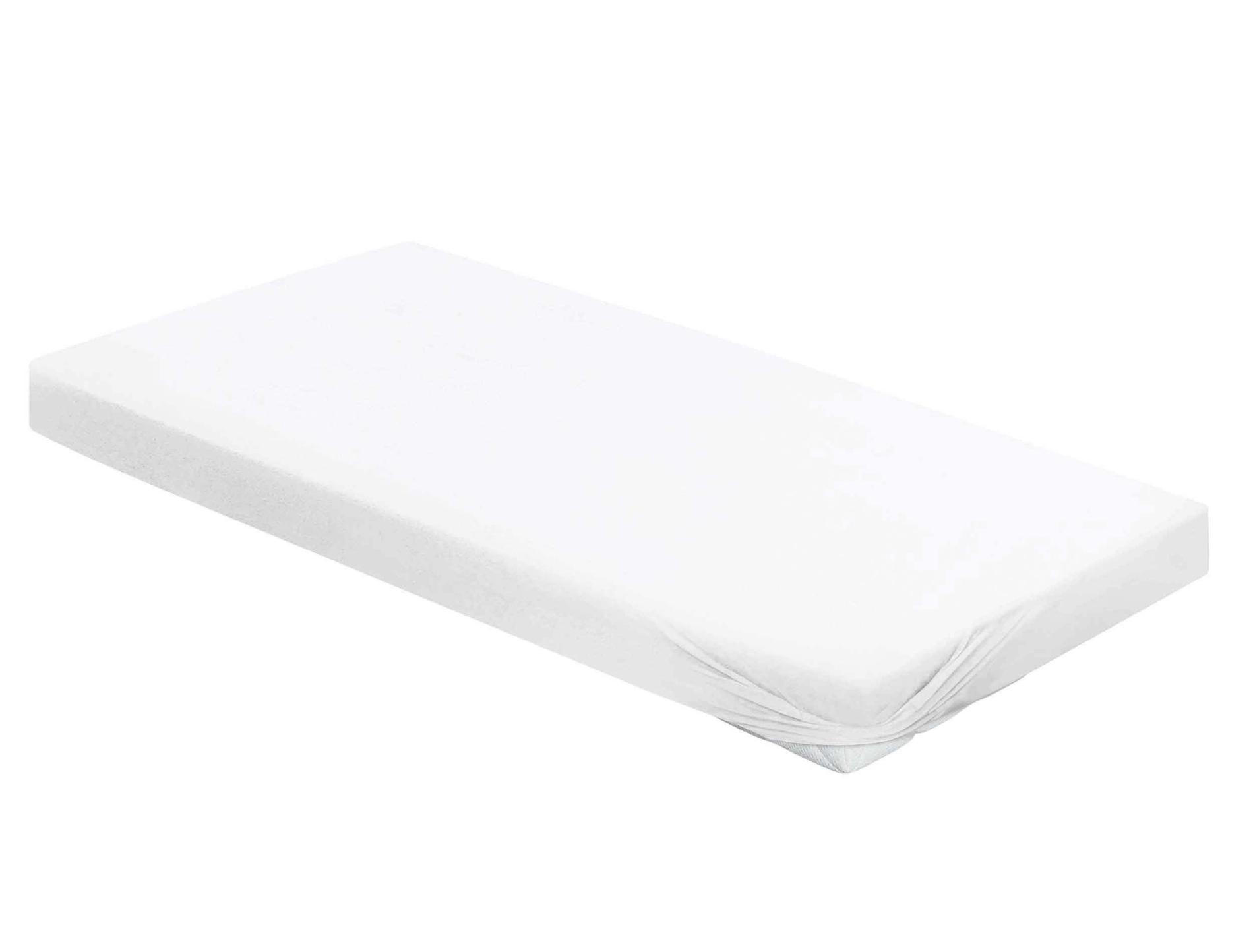 SPANNBETTTUCH Mako-Satin 1003 - Weiß, Textil (100/200cm) - Bierbaum