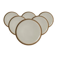 DESSERTTELLER Malaga Creme ø 22 cm 6er Set - Creme, Keramik (22cm) - Ritzenhoff Breker