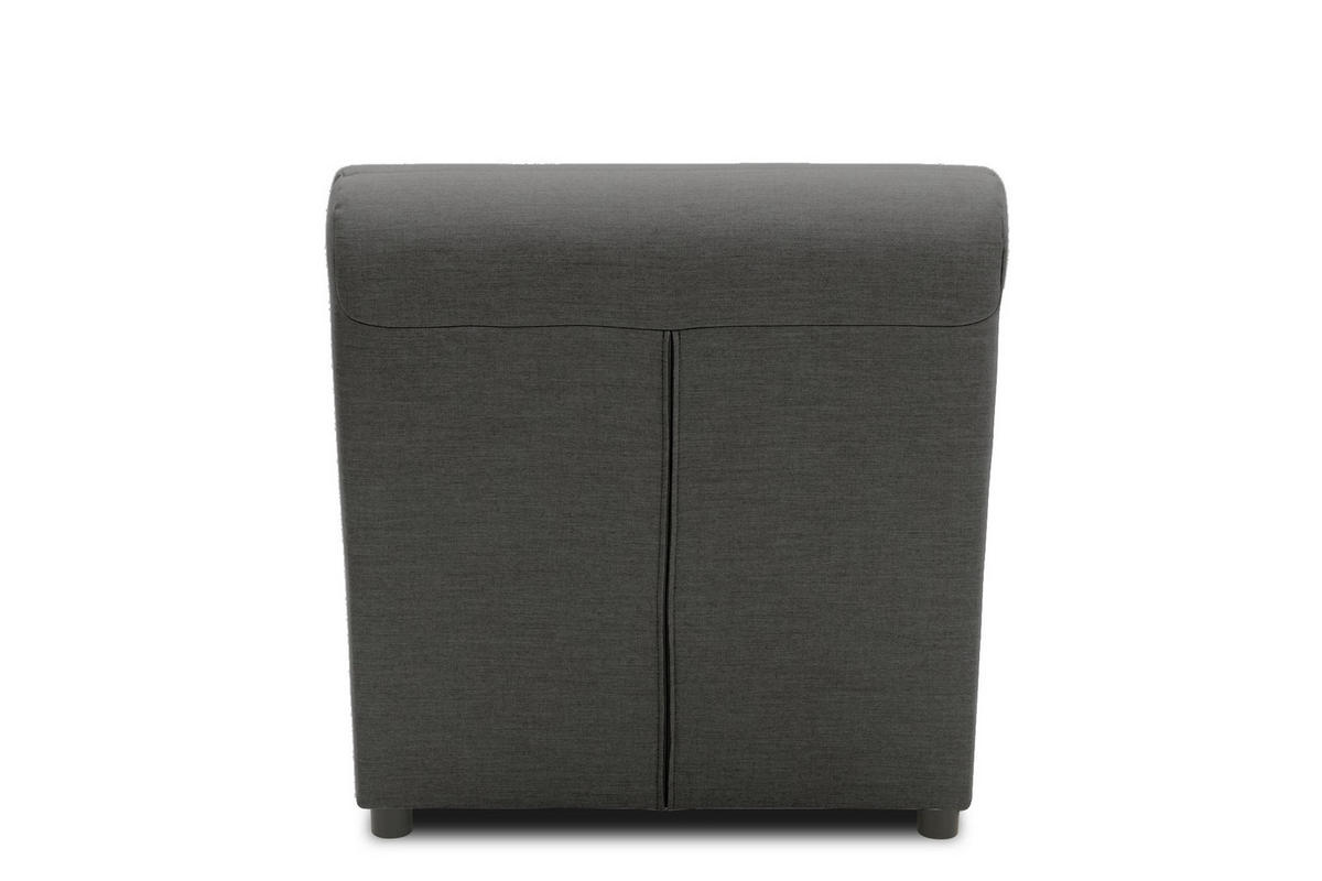 GARTENLOUNGE-SESSEL Boudicca 73x80x102 mit Outdoorbezug in anthrazit - Anthrazit, Kunststoff (102/80/73cm) - 58aufmkessel