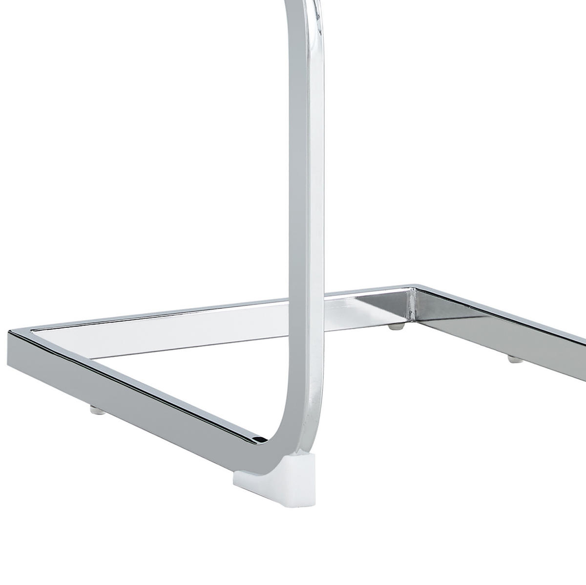 ESSZIMMERSTUHL 6er-Set ergonomisch Sitzfläche 42 x 45 cm Grau - Grau, Metall (42/95/48.2cm) - Meubliv