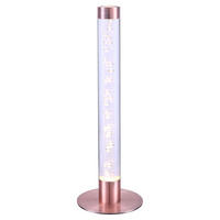 LED TISCHLEUCHTE Metall Acryl Kupfer - Kupferfarben, Metall (12/12/35.5cm) - Globo Lighting