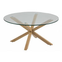 COUCHTISCH Ø82 cm - Weiß, Holzwerkstoff (82/82/40cm) - ebuy24