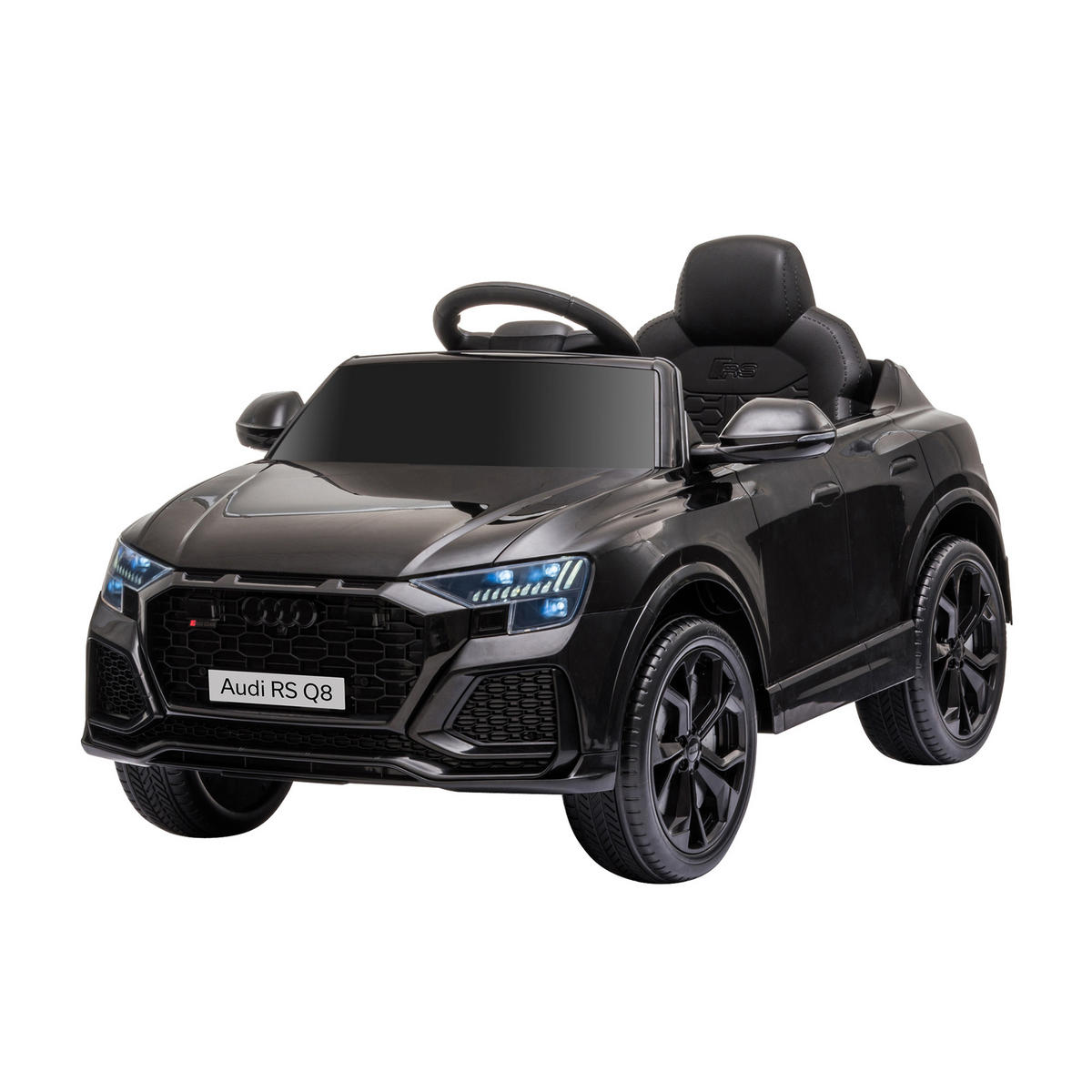 ELEKTRO-KINDERAUTO DE-13046 Bluetooth Schwarz - Schwarz, Kunststoff (101/62/51cm) - ComfortXL