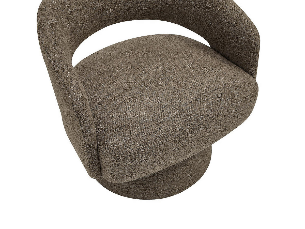 SESSEL mit gerader Rückenlehne - 1 Person - Stoff - Taupe - - Taupe, Textil (71/72/68cm) - Vente-Unique