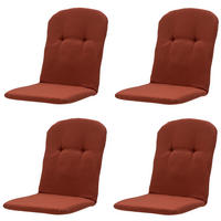 GARTENSTUHLKISSEN Panama 96/45 cm 4er-Set - Rot, Textil (96/5/45cm) - Madison