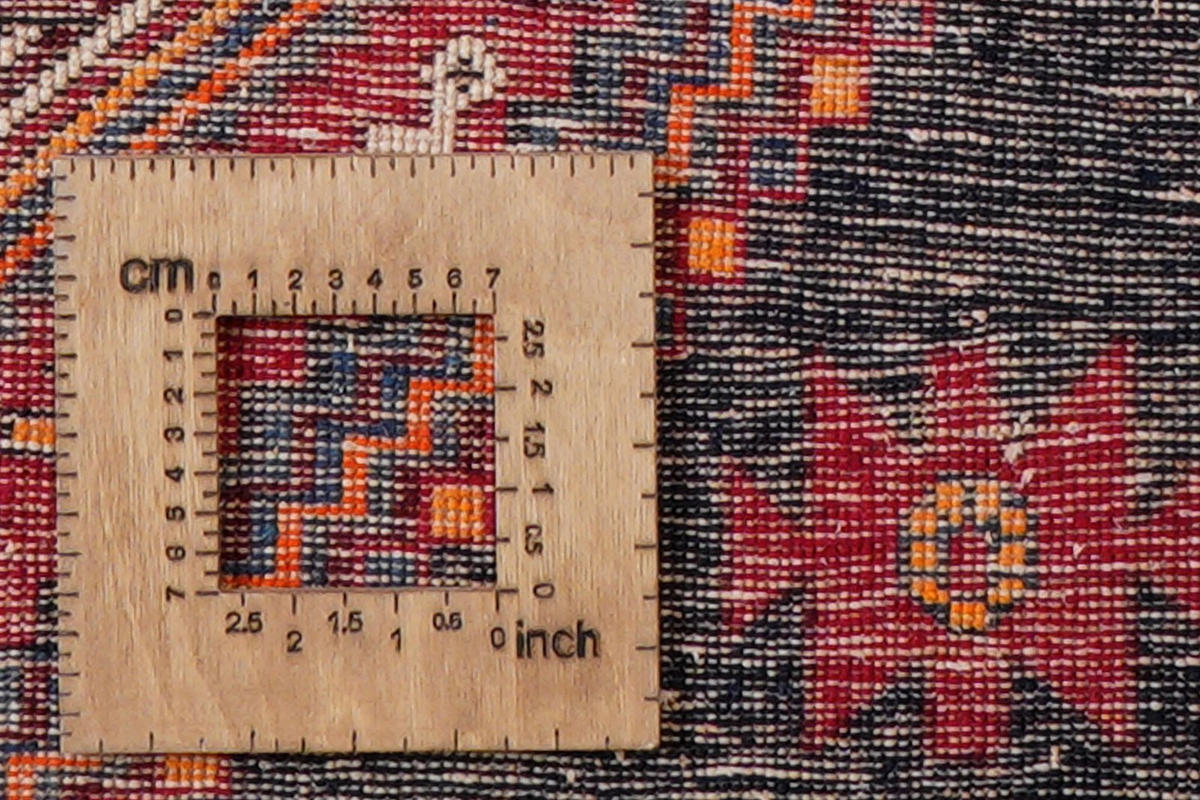ORIENTTEPPICH handgeknüpft Afshar Blau 229/162 cm Schurwolle - Blau, Textil (162/229cm) - Looma