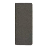 TEPPICHLÄUFER waschbar Grau Leila 67/250 cm - Grau, Kunststoff/Textil (67/250cm) - Atticgo
