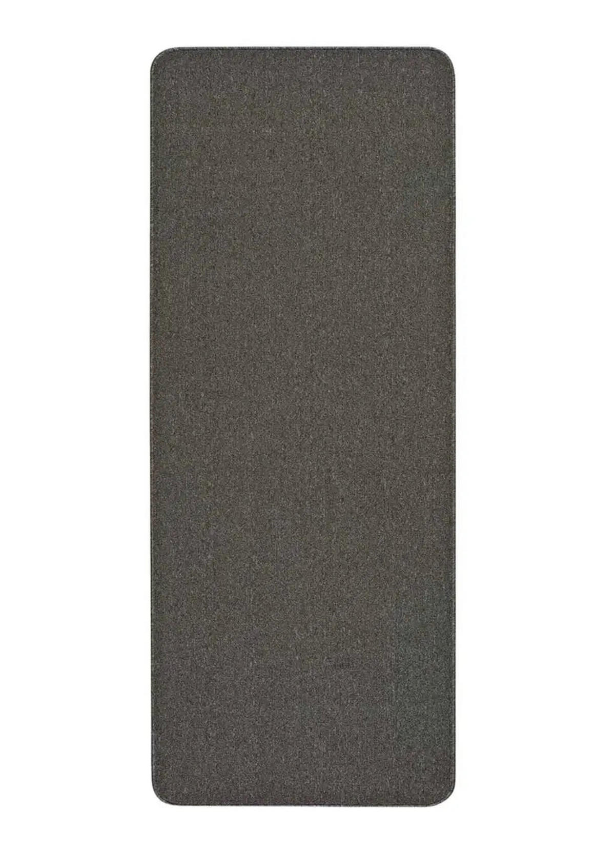 TEPPICHLÄUFER waschbar Grau Leila 67/250 cm - Grau, Kunststoff/Textil (67/250cm) - Atticgo