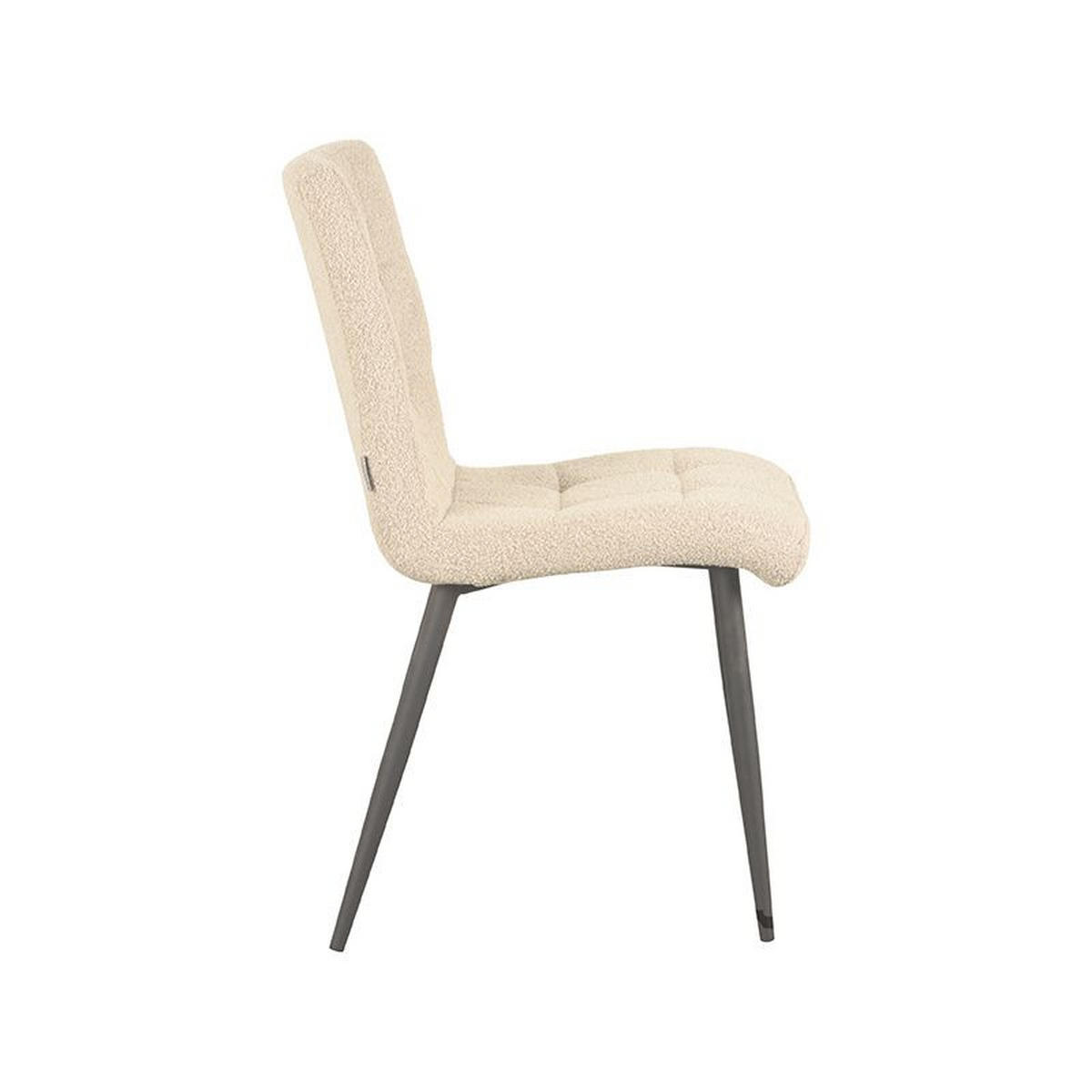 ESSZIMMERSTUHL Sam Beige 45/57/86 cm 2er-Set - Hellbraun, Textil (57/86/45cm) - LABEL51