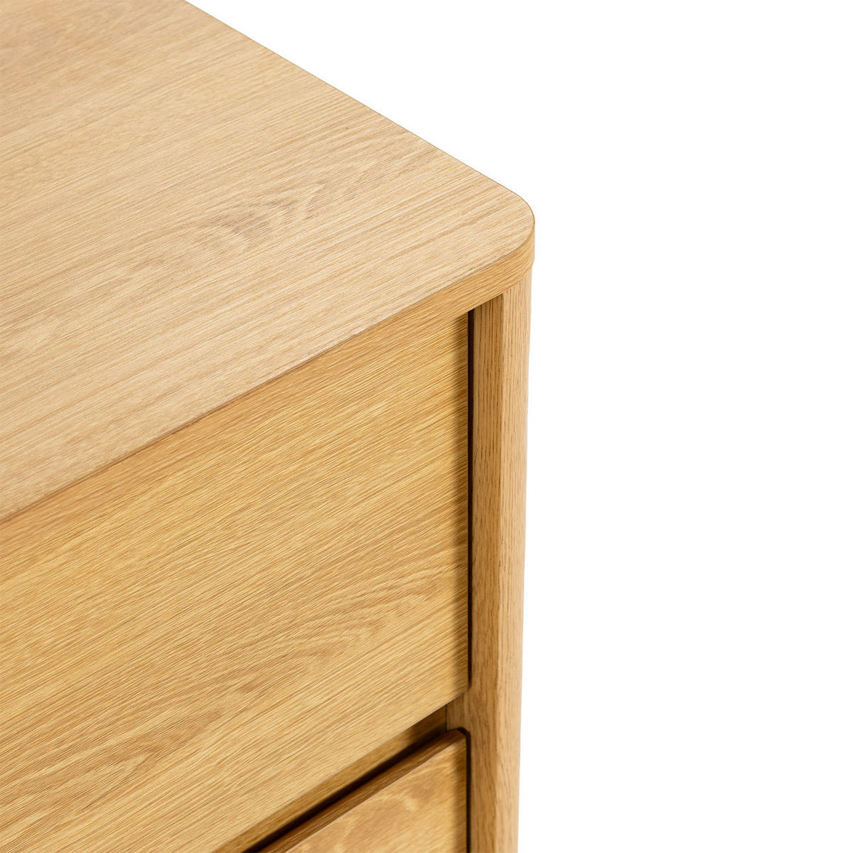 KOMMODE 80/80/40 Nassau Eichenfarbe - Honigeiche, Holzwerkstoff (80/80/40cm) - VS Venta-stock