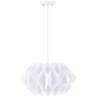 PENDELLEUCHTE PRIFO, Weiß - Weiß, Kunststoff (34/34/20cm) - KONSIMO®