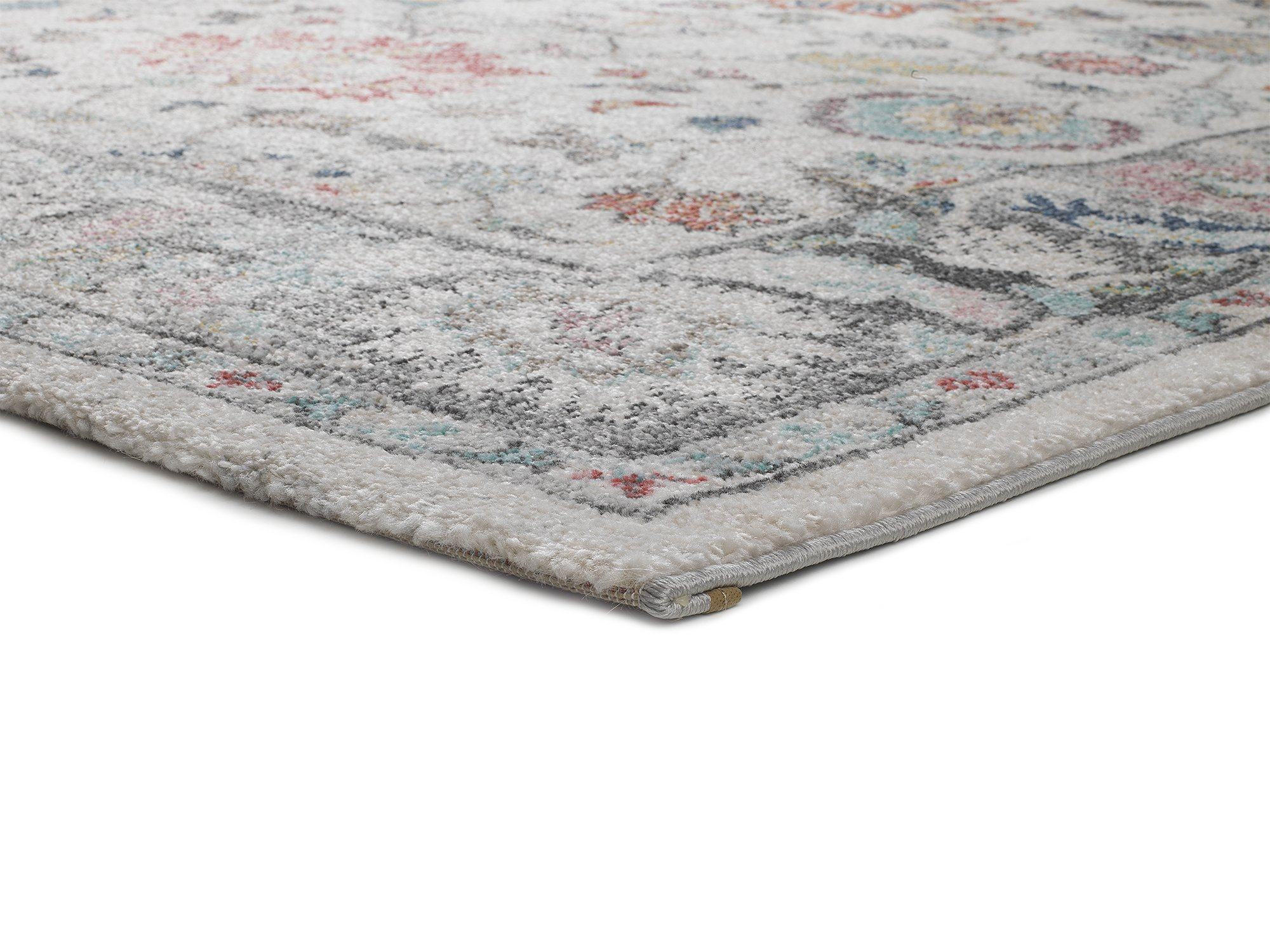 Thumbnail - Atticgo Vintage-Teppich, Mehrfarbig, Beige, Rosa, Hellblau, Textil, Vintage, Rechteckig, 200x290 cm, Oeko-Tex® Standard ...