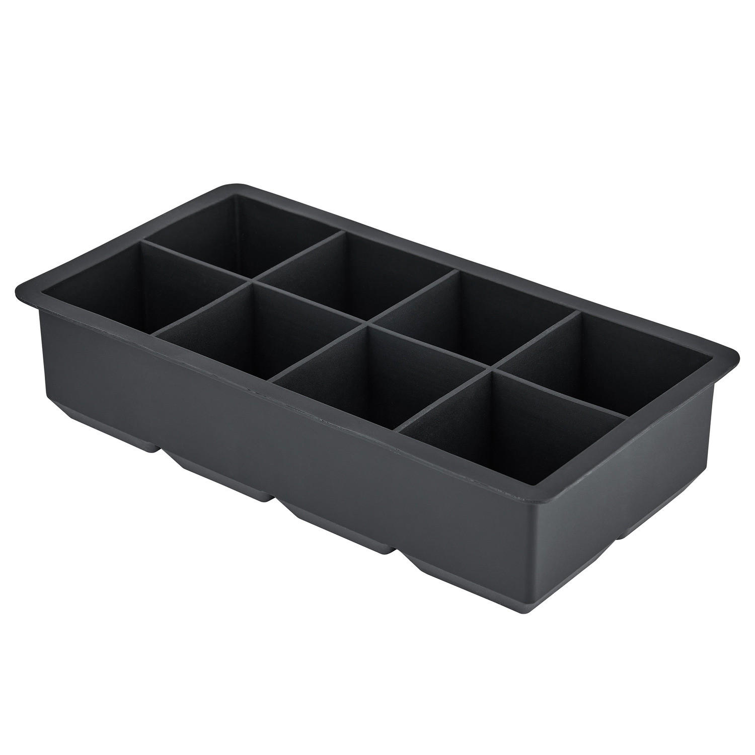 EISWÜRFELBEREITER Cool Down XXL - Schwarz, Kunststoff (12/5/22cm) - Butlers